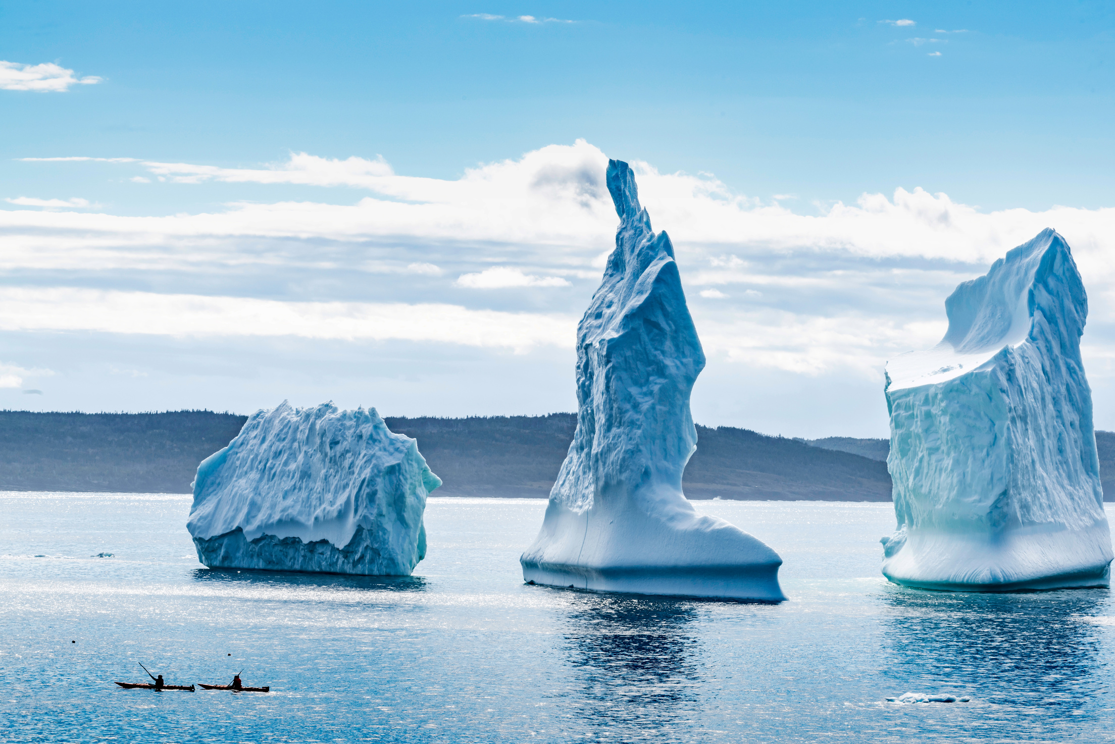 Iceberg on the Wolf Cove, Bonavista, Newfoundland and Labrador, Canada